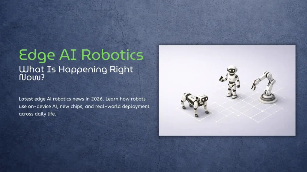 Edge AI Robotics