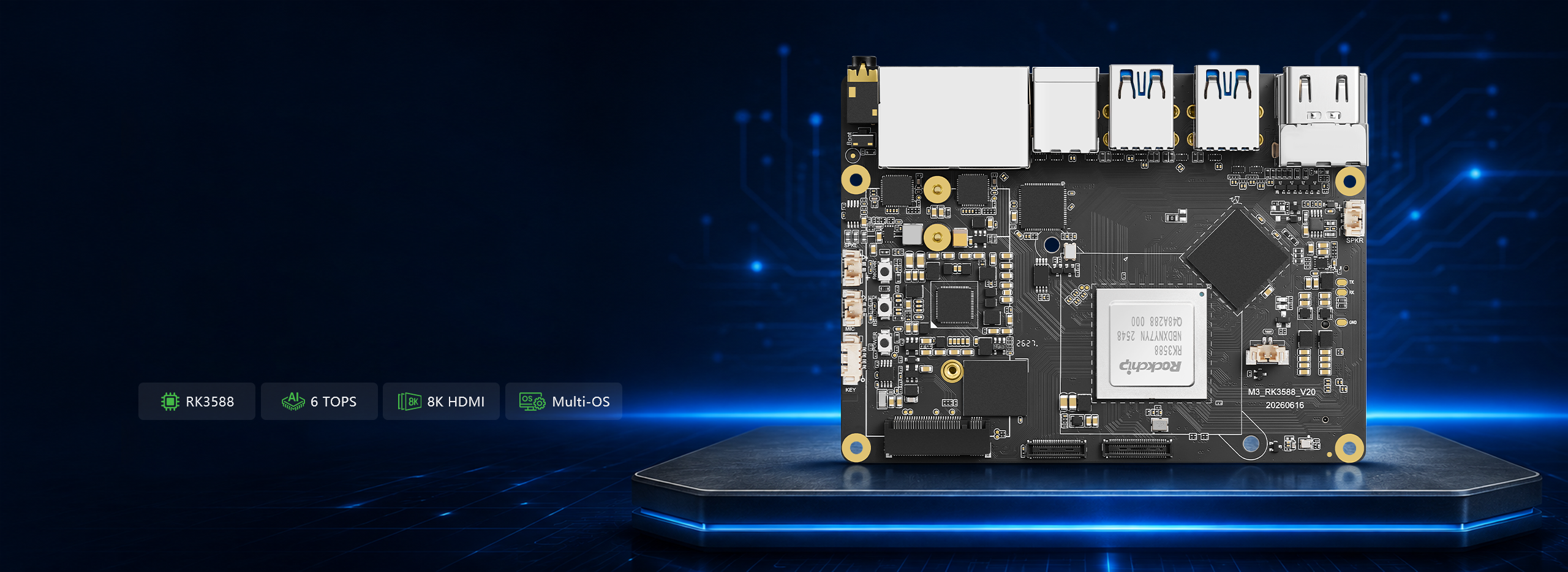 KiwiPi 5 Pro RK3588开发板,双2.5G网口与6 TOPS NPU